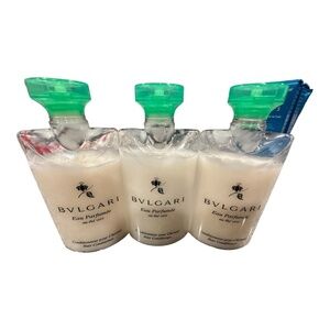 BVLGARI‎ Eau Parfumee Au the Vert Hair Conditioner, 2.5 fl oz.  Lot of 3